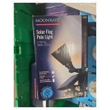 Bathroom Fixture Bundle - Moonrays Solar Lights and White Toilet Seat