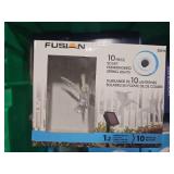 Bathroom Fixture Bundle - Moonrays Solar Lights and White Toilet Seat