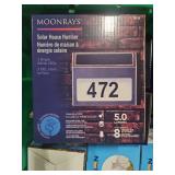Bathroom Fixture Bundle - Moonrays Solar Lights and White Toilet Seat