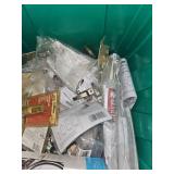 Assorted Lot - Towel Ring, Deadbolt Latch, Self Close  Drawer Sliders