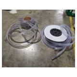 Clear PVC Tubing Roll with Serial Markings