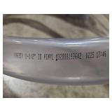 Clear PVC Tubing Roll with Serial Markings