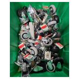 Bulk Lot of Industrial Swivel Casters