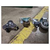 Bulk Lot of Industrial Swivel Casters