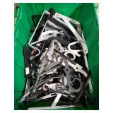 Decorative Metal Shelf Brackets and Craftsman Tool Set