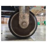 Industrial Steel Pipe with Orange End Caps