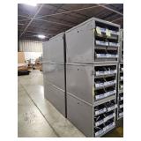 Servalite Industrial Screw Storage Cabinet with Drawers