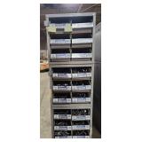 Servalite Industrial Screw Storage Cabinet with Drawers