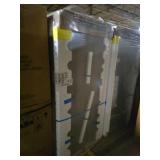 Whirlpool - 17.7 Cu. Ft. Top-Freezer Refrigerator - Monochromatic Stainless Steel - Model WRT58SZFM