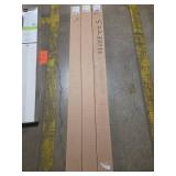 (3) Champion White Cordless Blinds, (3) Living Accents White Cordless Blinds, (2) Lotus and Windoware White Cordless Blinds, (6) Prime-Line Bi-Folding Door Track and Hardware Kit. - Set of 14