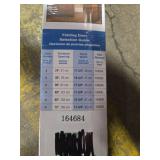 (3) Champion White Cordless Blinds, (3) Living Accents White Cordless Blinds, (2) Lotus and Windoware White Cordless Blinds, (6) Prime-Line Bi-Folding Door Track and Hardware Kit. - Set of 14