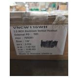 Lotus and Windoware 3.5in Aluminum Vertical Headrail 116in - Set of 6