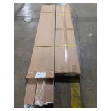 Lotus and Windoware 3.5 Inch Steel Vertical Headrail - Set of 9