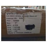 Lotus and Windoware 3.5 Inch Steel Vertical Headrail - Set of 9