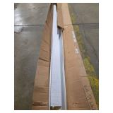 Designers Touch Steel Headrail with Wand for Vertical Blinds 54in White - Set of 2