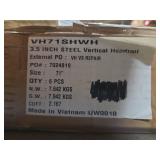 Lotus and Windoware 3.5 Inch Steel Vertical Headrail 71in - Set of 6