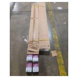 Lotus & Windoware Cordless 1in Vinyl Mini Blinds White - Set of 8