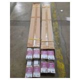 Lotus & Windoware Cordless 1in Vinyl Blinds - Set of 8