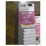 Lotus & Windoware Cordless 1in Vinyl Blinds - Set of 8