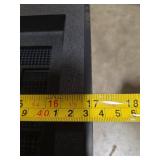 Vestal PT-816 Plastic Thermo-Vent  Black - Set of 5