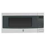 GE - Profile Series 1.1 Cu. Ft. Built-In Microwave with Sensor Cooking and Defrost - Stainless Steel