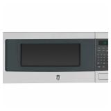 GE - Profile Series 1.1 Cu. Ft. Built-In Microwave with Sensor Cooking and Defrost - Stainless Steel