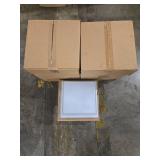 Commercial 2-Light Troffer Fixture Panel - Set Of 7