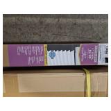 Lotus & Windoware Cordless 1"  Vinyl Mini Blind Light Filtering Horizontal Blind  72  Width x 36  Length  White  Smooth - 5 Blinds Total