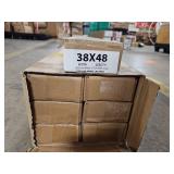 Lotus & Windoware Cordless 1"  Vinyl Mini Blind Light Filtering Horizontal Blind  38  Width x 48  Length  White  Smooth - 7 Blinds Total