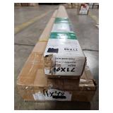 Lotus Windoware 71x48 White Vinyl Vertical Blind - Set of 3 Blinds