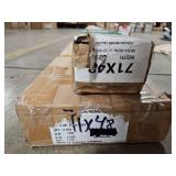 Lotus Windoware 71x48 White Vinyl Vertical Blind - Set of 3 Blinds