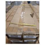 Lotus & Windoware 63x60 White Vinyl Blind - Set of 4