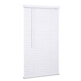 (1) Lotus & Windoware Cordless 2"  Faux Wood Room Darkening Horizontal Blind & (4) Lotus & Woodware Cordless 1" Vinyl Blinds