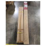 (1) Lotus & Windoware Cordless 2"  Faux Wood Room Darkening Horizontal Blind & (4) Lotus & Woodware Cordless 1" Vinyl Blinds