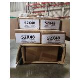 (1) Lotus & Windoware Cordless 2"  Faux Wood Room Darkening Horizontal Blind & (4) Lotus & Woodware Cordless 1" Vinyl Blinds