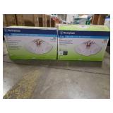 Westinghouse Brushed Nickel Brown Cluster Ceiling Fan Light Kit - Set of 2