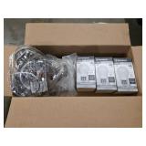 Westinghouse Brushed Nickel Brown Cluster Ceiling Fan Light Kit - Set of 2