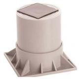 3in Diversitech Heat Pump Riser  500 lb Limit  Gray HPR-3 - Set of 2