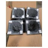 3in Diversitech Heat Pump Riser  500 lb Limit  Gray HPR-3 - Set of 2