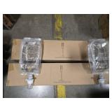 Set of 2 Hand Sanitizer Floor Stand Dispensers With Hand Sanitizer