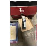 Commercial Lock-sets (2), Whirlpool Fridge Filters (2), 22-14 AWG Wire Connectors, Dual Coax Wall Plates (2), PEX Pipe Cutter, Circuit Protector(2)