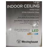 Westinghouse Lighting Westinghouse 11-Inch LED Indoor Flush Mount Ceiling Fixture White