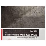 3/4in Proplus Towel Bar Brackets, Home Plus Bath Faucet, 8in Proplus Pop-up Plug,  Faucet Stems, DesignHouse Toliet Paper Holder