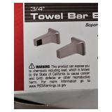 3/4in Proplus Towel Bar Brackets, Home Plus Bath Faucet, 8in Proplus Pop-up Plug,  Faucet Stems, DesignHouse Toliet Paper Holder