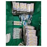 Hygrade Fluorescent Light Bulb Lot with Closet Pole Sockets