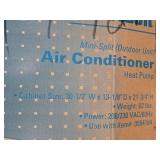 GARRISON DUCTLESS MINI-SPLIT HEAT PUMP, OUTDOOR CONDENSING UNIT, 12,000 BTU, 230 VOLTS