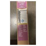 Lotus & Windoware Cordless 1" White Vinyl Blind 63x60