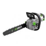 Ego 16in Cordless Chain Saw (Bare Tool) With Box of Power Washer Accessories