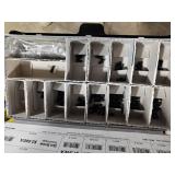 Industrial Hardware Storage Bin Unit with Guns Screw, Carbon Brushes, and MORE!!