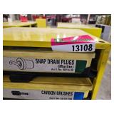 Industrial Hardware Storage Bin Unit with Guns Screw, Carbon Brushes, and MORE!!